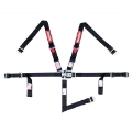Picture of RaceQuip Black JR- L & L 5pt Harness