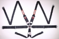 Picture of RaceQuip Black SFI CAMLOCK 6pt PU Lap HNR Seat Belt