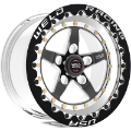 Picture of Weld Weldstar 15x10 - 5x4-5 BP - 7-5in- BS Black Wheel - Single Beadlock MT