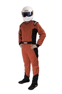 Picture of RaceQuip Red Chevron-1 Suit - SFI-1 Small