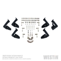 Picture of Westin 05-20 Toyota Tacoma Double Cab HDX Stainless Drop Nerf Step Bars - Textured Black