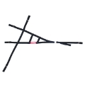 Picture of RaceQuip Black Triangle Roll Cage Net