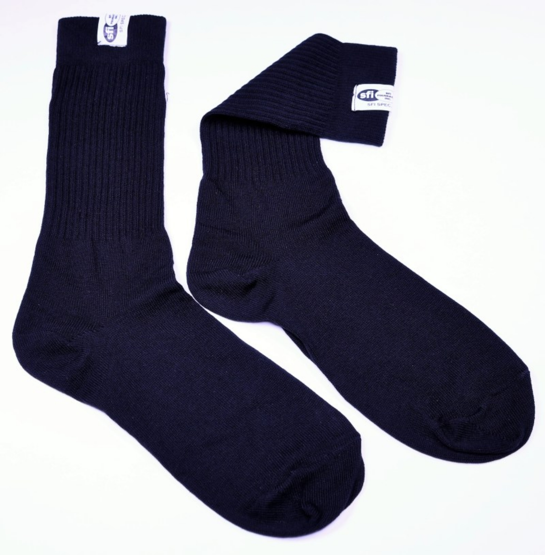 Picture of RaceQuip Black SFI 3-3 Fr Socks Small 6-7