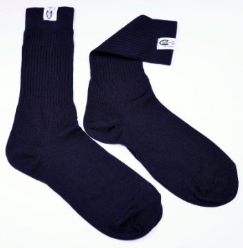 Picture of RaceQuip Black SFI 3-3 Fr Socks Small 6-7