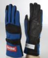 Picture of RaceQuip Blue 2-Layer SFI-5 Glove - Small