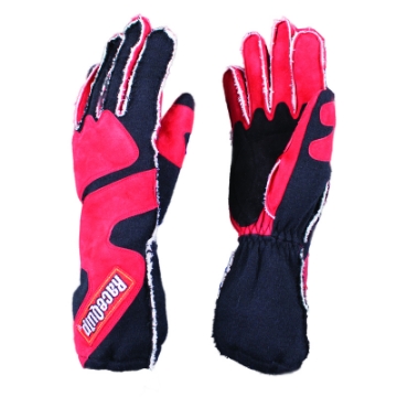Picture of RaceQuip SFI-5 Red-Black Small Outseam w- Closure Glove