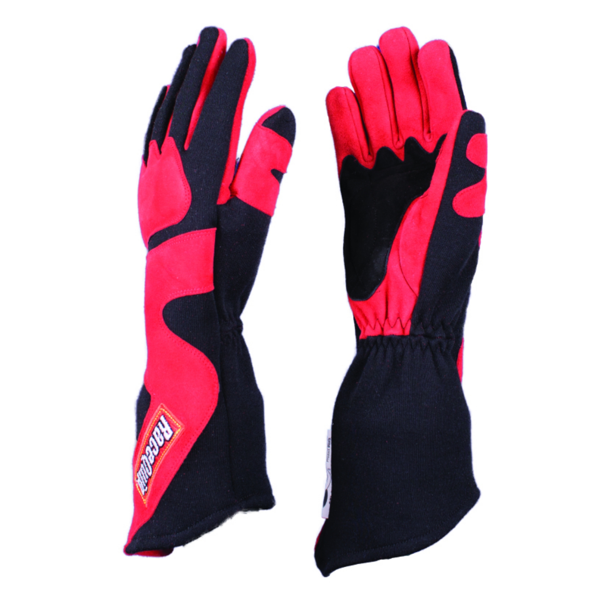 Picture of RaceQuip SFI-5 Red-Black Small Long Angle Cut Glove