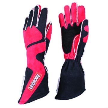 Picture of RaceQuip SFI-5 Red-Black XL Outseam Angle Cut Glove