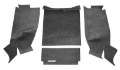 Picture of BedRug 87-95 Jeep YJ Rear Kit 4pc Cargo Kit Incl Tailgate & Cargo Liner