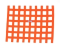 Picture of RaceQuip Orange Ribbon Window Net