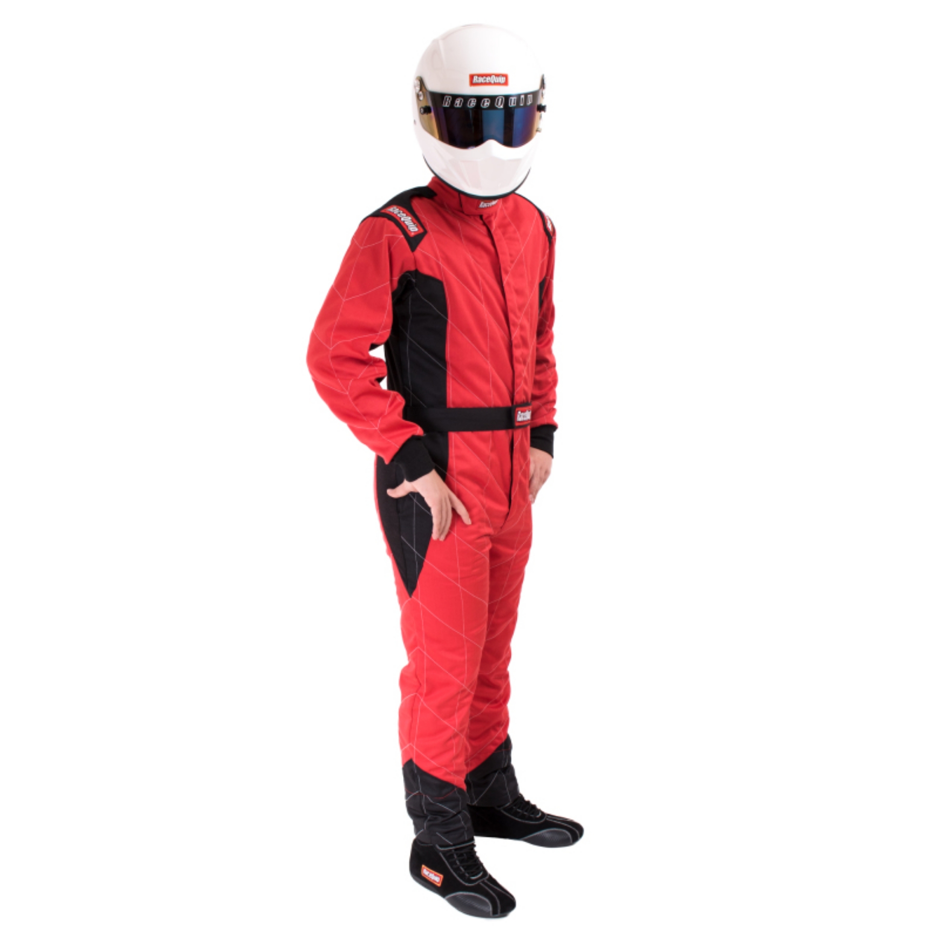 Picture of RaceQuip Red Chevron-5 Suit SFI-5 - XLG