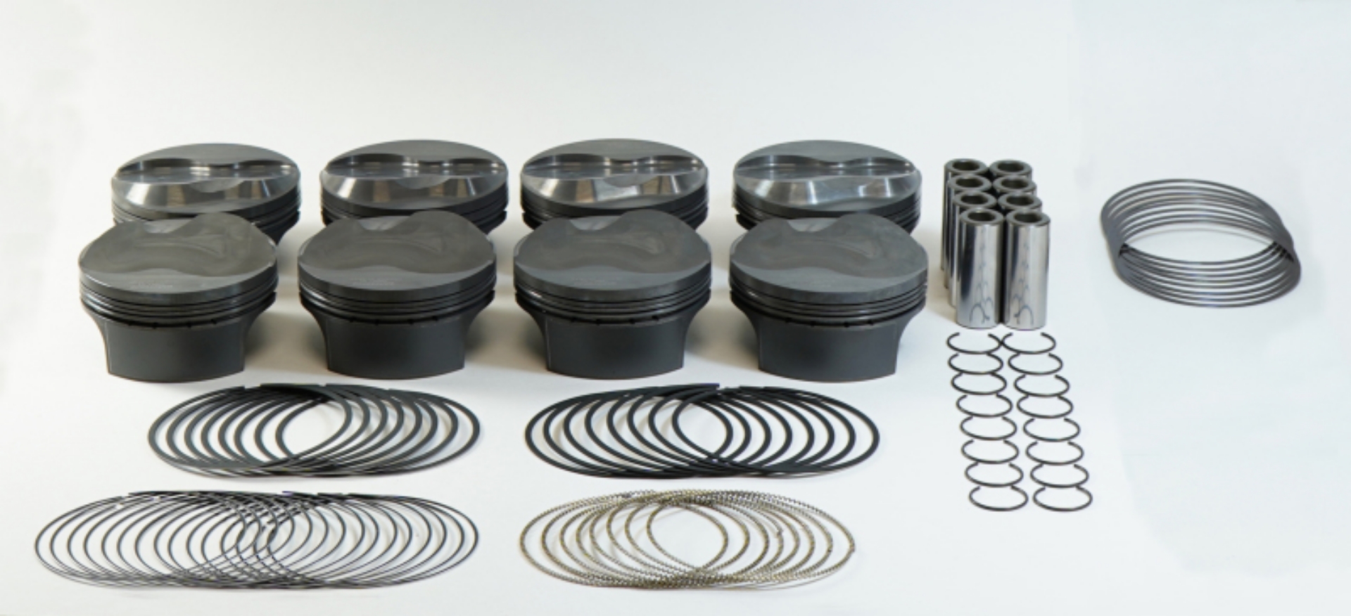 Picture of Mahle MS Chevrolet LS 6-8L 415cid 4-065in Bore x 1-110RCH 4-000 Stroke 9-2cc 14-0 CR - Pist Set of 8
