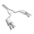 Picture of Stainless Works 2020 Ford GT500 Legend Catback H-Pipe Exhaust Factory Connect - Polished Tips