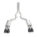 Picture of Stainless Works 2020 Ford GT500 Redline Catback H-Pipe Exhaust Factory Connect - Black Tips
