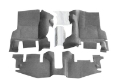 Picture of BedRug 97-06 Jeep TJ Front 3pc BedTred Floor Kit w-Center Console - Incl Heat Shields