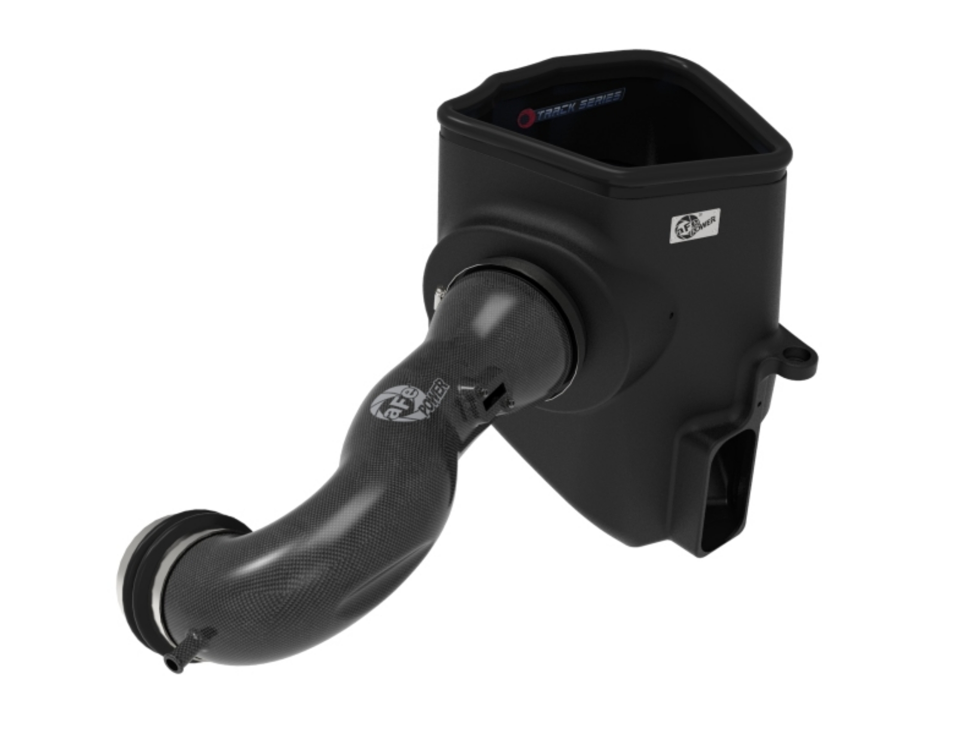 Picture of aFe 19-20 GM Trucks 5-3L-6-2L Track Series Carbon Fiber Cold Air Intake System With Pro 5R Filters