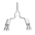 Picture of Stainless Works 2020 Ford GT500 Legend Catback X-Pipe Exhaust Factory Connect - Polished Tips
