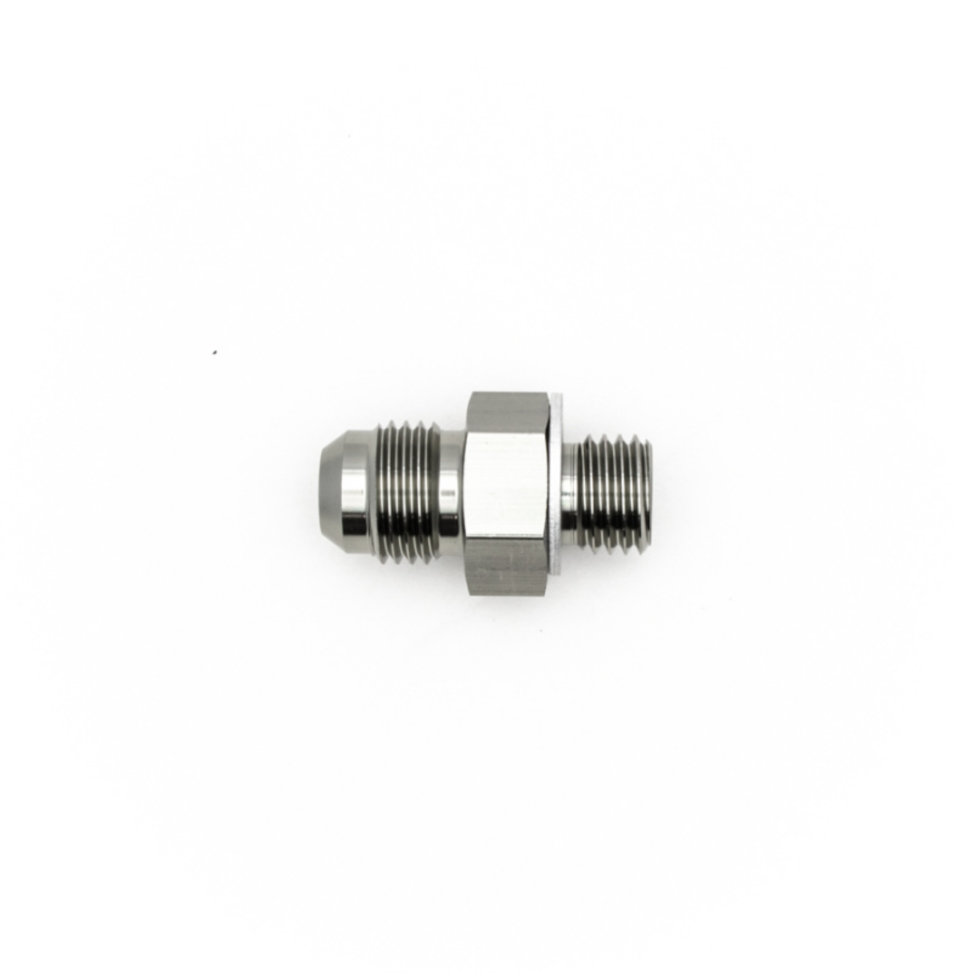Picture of DeatschWerks 6AN Male Flare To M12 X 1-5 Male Metric Adapter  Incl- Crush Washer