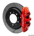 Picture of Wilwood AERO4 Rear Truck Kit 14-50in Red 2008-2015 Toyota Land Cruiser J200 w- Lines