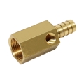 Picture of BD Diesel Xtrude Trans Cooler Temperature Adapter 1300620-1300621 - 10 JICM x 1-2 Barb