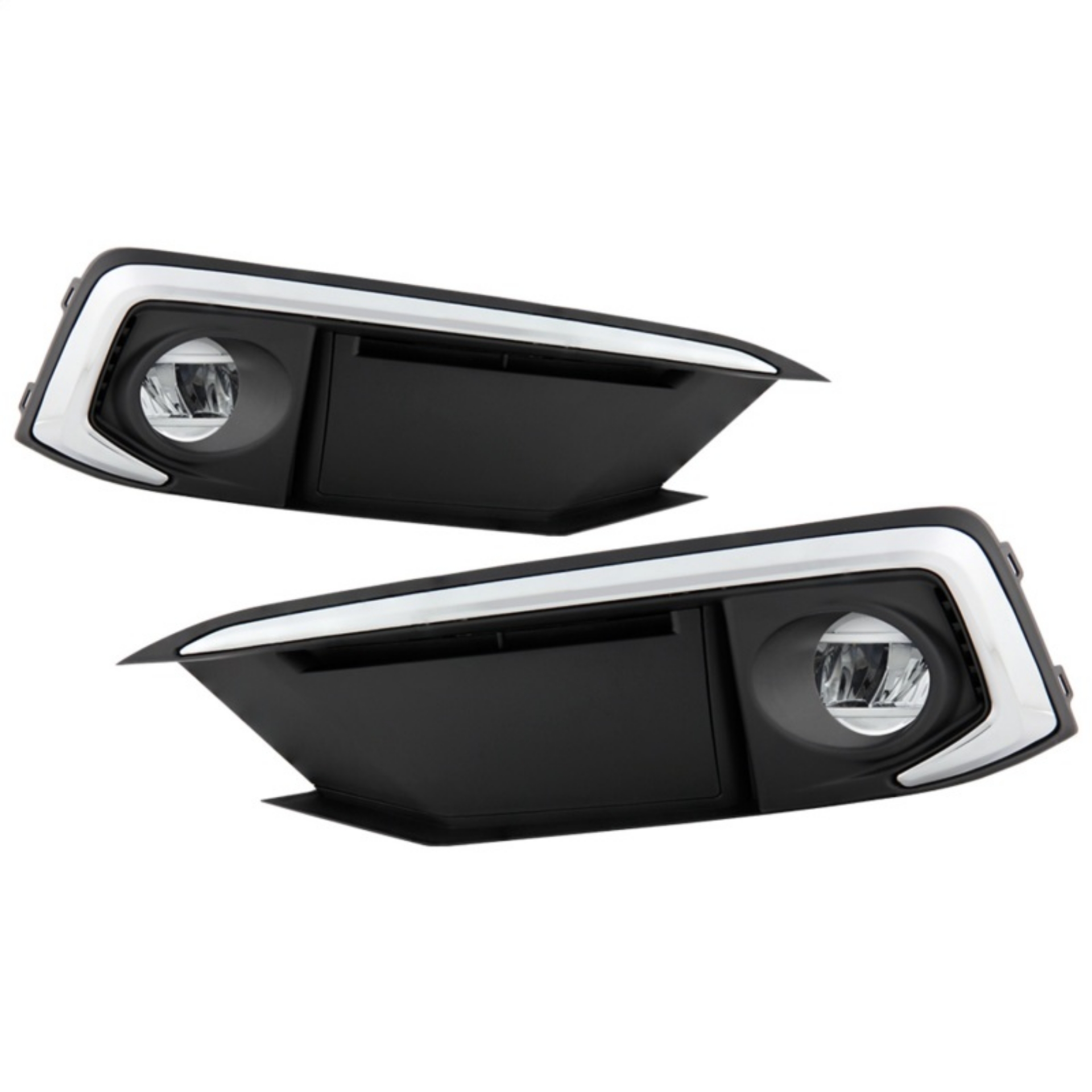 Picture of Spyder Honda Civic 2019+ OEM LED Fog Lights w- OEM switch - Clear FL-HC2019-LED-C