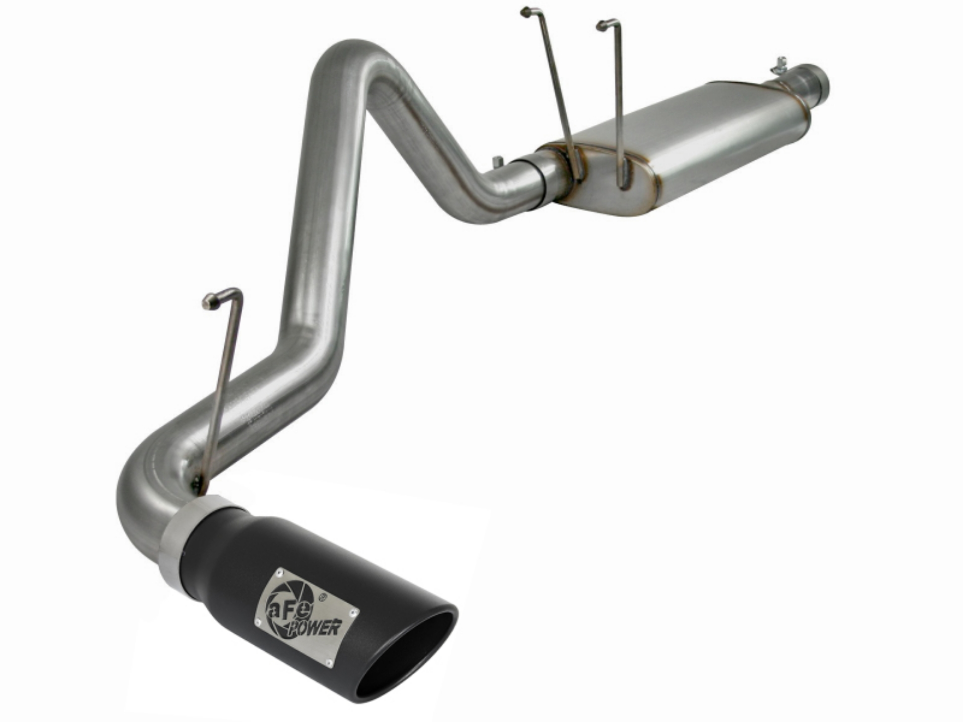 Picture of aFe MACHForce XP Cat-Back Exhaust 3in SS w- Black Tip 09-12 Dodge Ram 1500 V8 5-7L