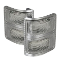 Picture of xTune Ford Superduty 08-14 F250-F550 Amber LED Mirror Signal Lens - Clear ACC-LED-FDSD08-MR-C