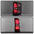 Picture of xTune Chevy 1500 14-16 - Silverado 2500HD-3500HD LED Tail Lights - Black ALT-JH-CS14-LED-BK