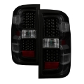 Picture of xTune Chevy 1500 14-16 - Silverado 2500HD-3500HD LED Tail Lights - Black Smoked ALT-JH-CS14-LED-BSM