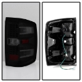 Picture of xTune Chevy 1500 14-16 - Silverado 2500HD-3500HD LED Tail Lights - Black Smoked ALT-JH-CS14-LED-BSM