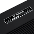Picture of Mishimoto Heavy-Duty Oil Cooler - 10in- Same-Side Outlets - Black