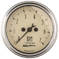Picture of Autometer 2-1-16in Antique Beige In-Dash 7K RPM Tachometer Gauge