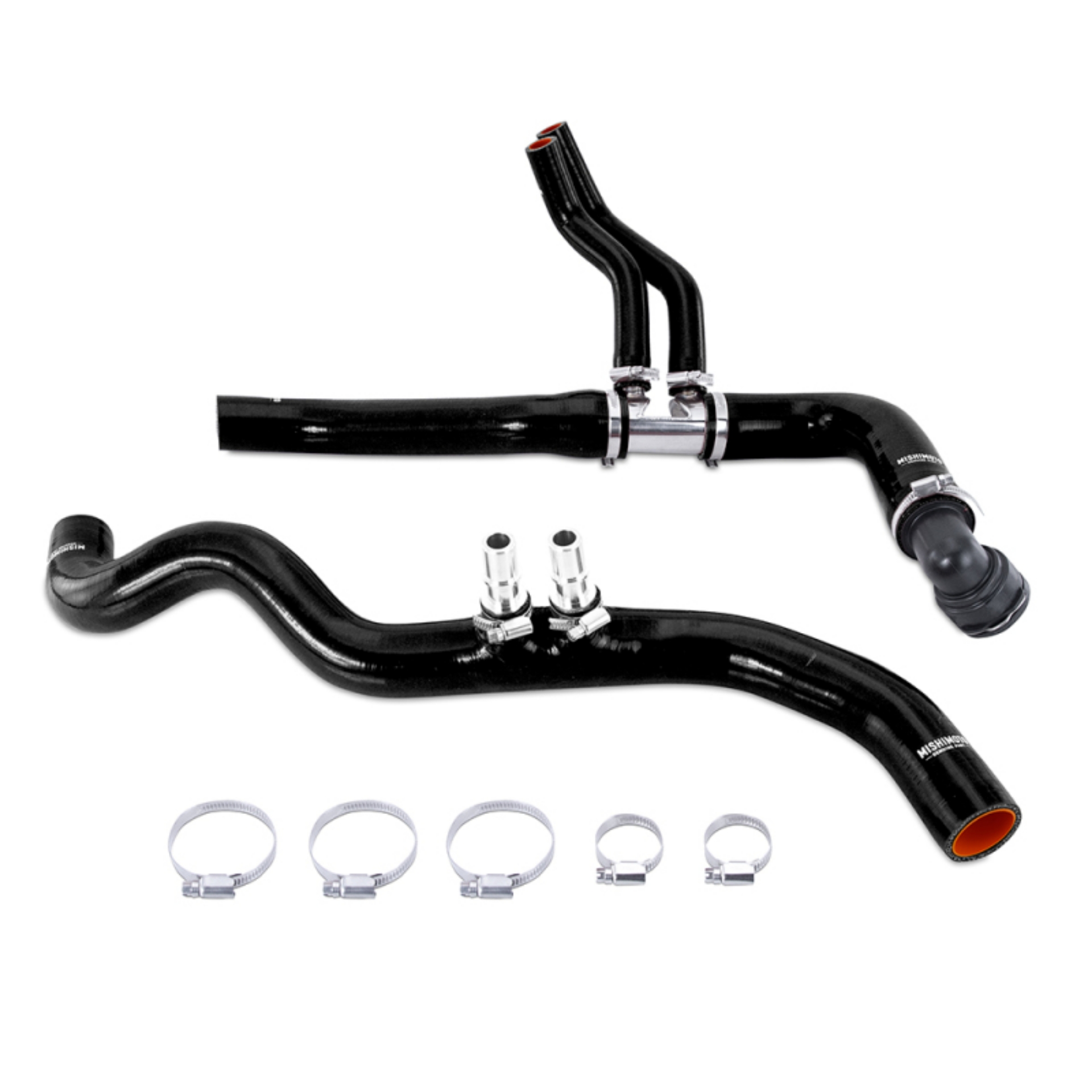 Picture of Mishimoto 15-19 Ford F-150 3-5L EcoBoost Black Silicone Coolant Hose Kit