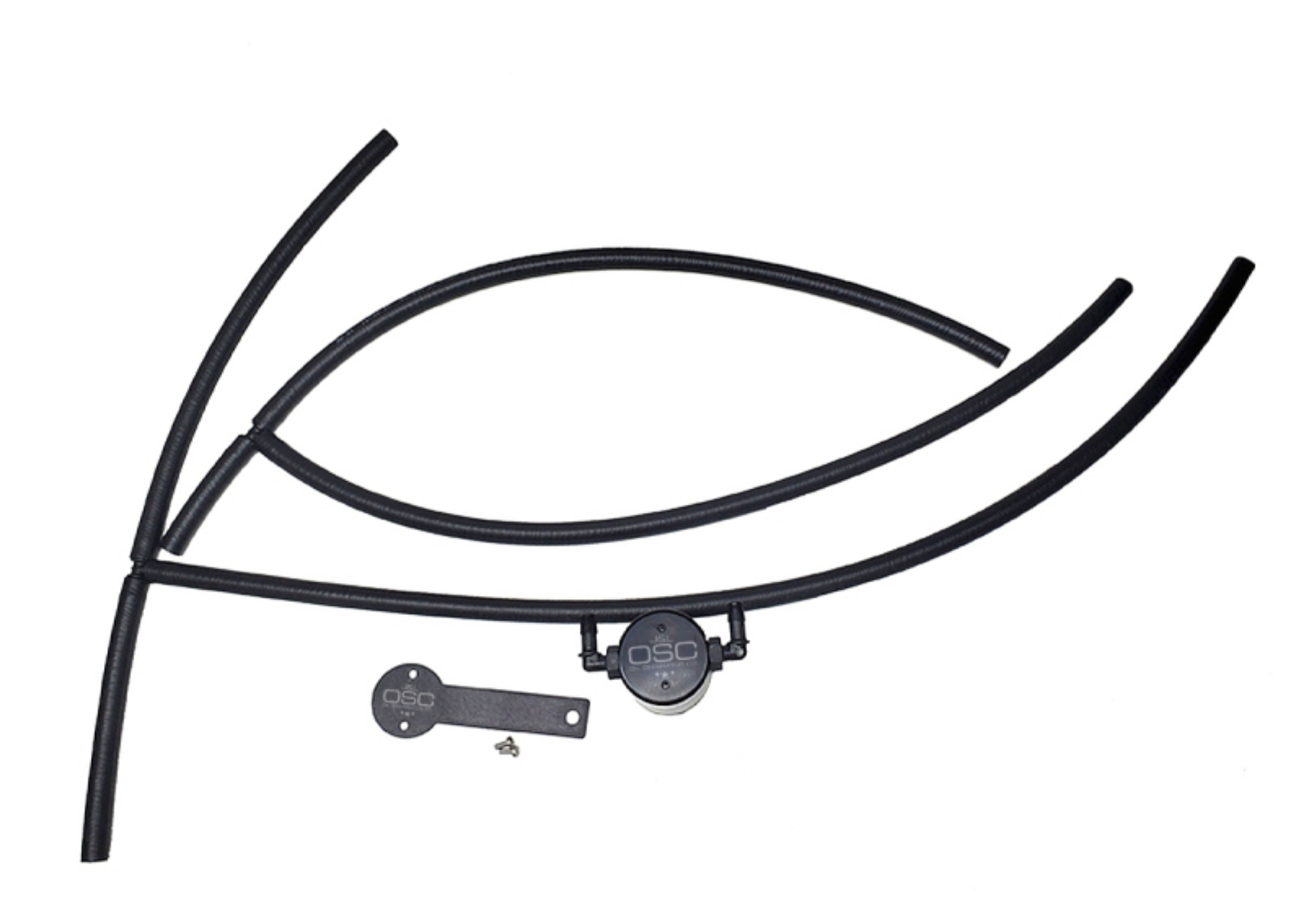 Picture of J&L 16-24 Nissan Titan 5-6L Passenger Side Oil Separator 3-0 - Black Anodized