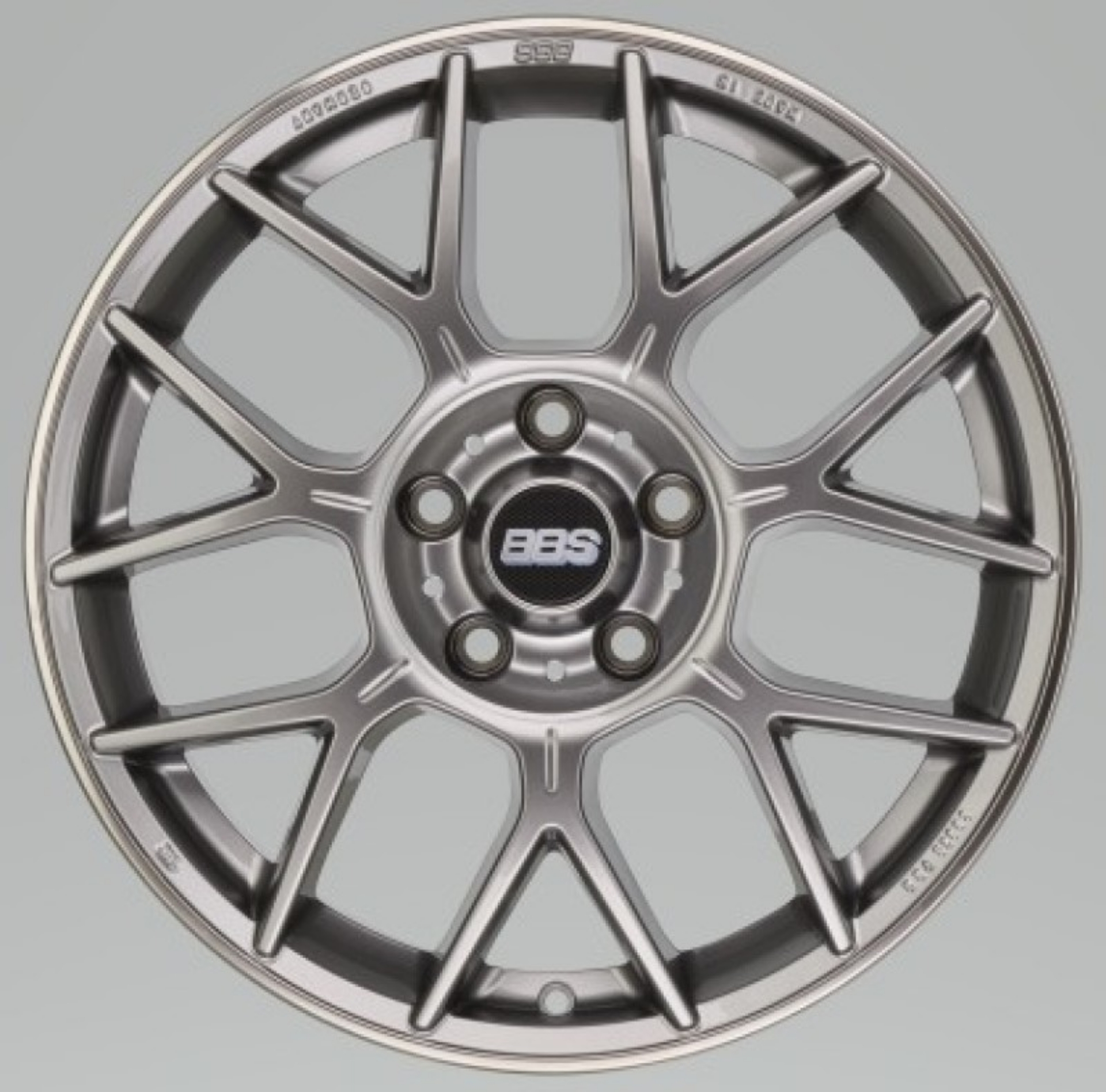 Picture of BBS XR 17x7-5 5x112 ET45 Platinum Gloss - 82mm PFS Required