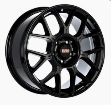 Picture of BBS XR 17x7-5 5x120 ET45 Black Gloss Wheel - 82mm PFS Required