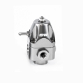 Picture of DeatschWerks DWR1000c Adjustable Fuel Pressure Regulator Dual 6AN Inlet and 6AN Outlet - Titanium