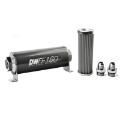 Picture of DeatschWerks Stainless Steel 8AN 100 Micron Universal Inline Fuel Filter Housing Kit 160mm