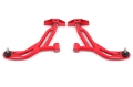 Picture of BMR Suspension 05-14 Ford Mustang Lower A-Arms - Red - Non-Adjustable