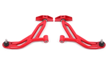 Picture of BMR Suspension 05-14 Ford Mustang Lower A-Arms - Red - Non-Adjustable
