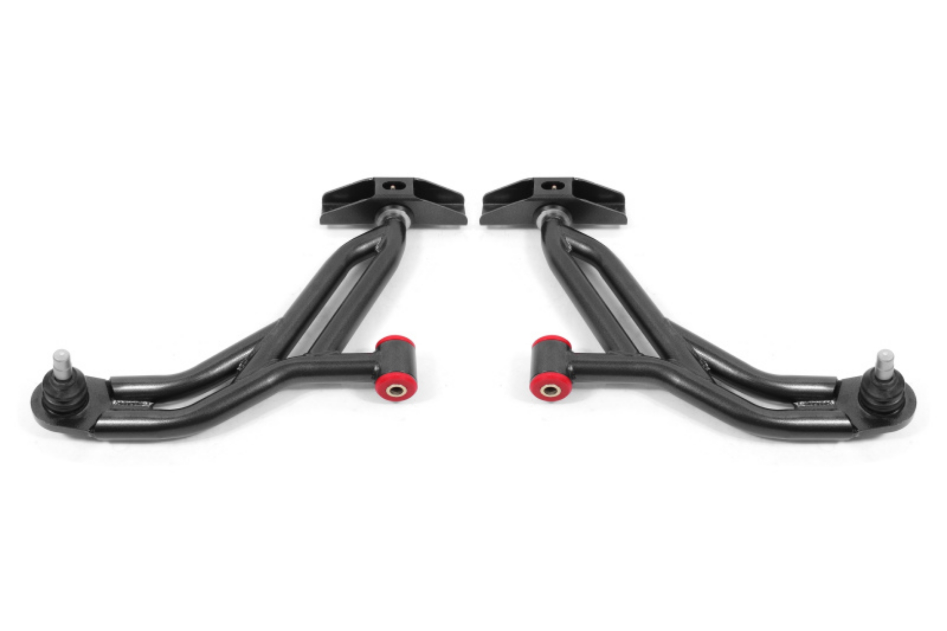 Picture of BMR Suspension 05-14 Ford Mustang Lower A-Arms - Black Hammertone - Non-Adjustable