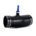 Picture of Mishimoto 19+ Ford Ranger 2-3L EcoBoost Intercooler Kit - Black + MWBK Pipes