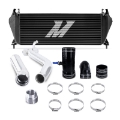 Picture of Mishimoto 19+ Ford Ranger 2-3L EcoBoost Intercooler Kit - Black + Polished Pipes