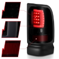 Picture of ANZO 1994-2001 Dodge Ram 1500 LED Taillights Plank Style Black w-Smoke Lens
