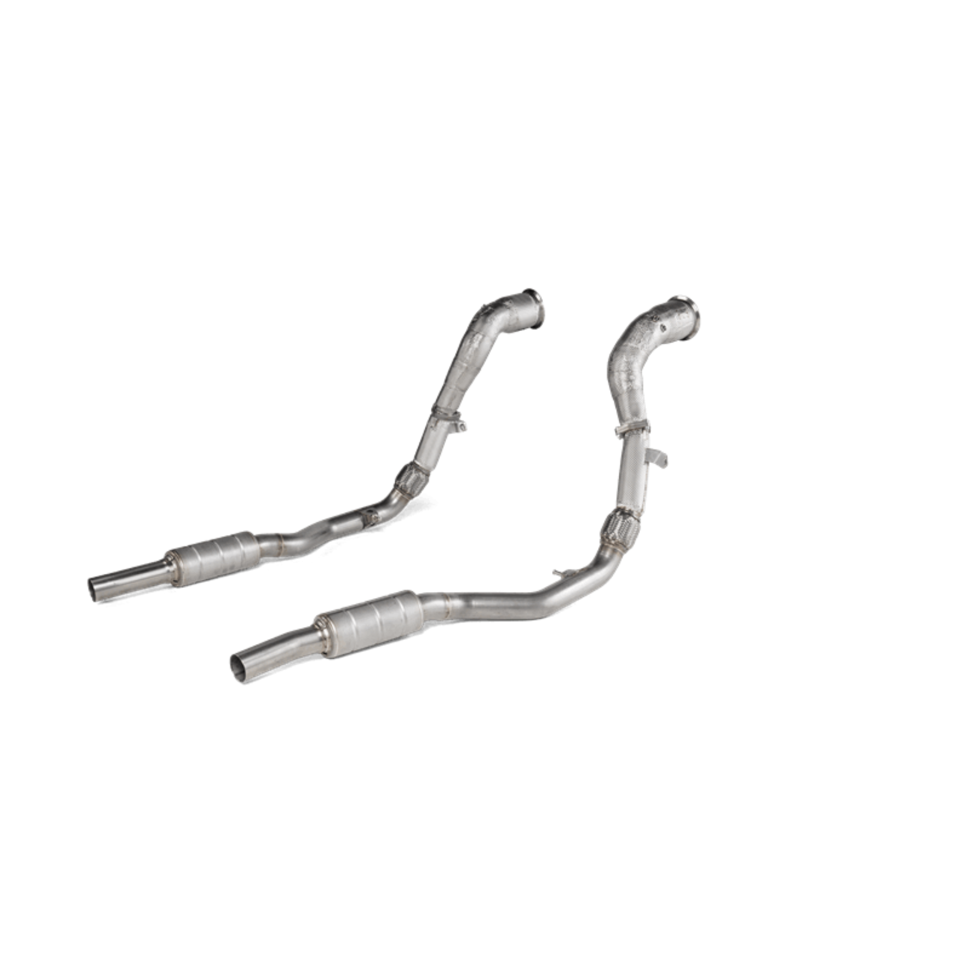 Picture of Akrapovic 2020+ Audi RS Q8 4M Link Pipe Set SS Catted Excl Models w-5C1 Option Code
