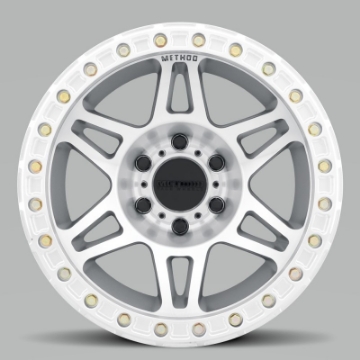 Picture of Method MR106 Beadlock 17x9 -44mm Offset 5x5 71-5mm CB Machined-Clear Coat w-BH-H24125 Wheel