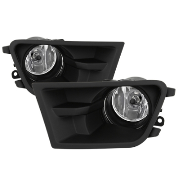 Picture of Spyder Ford Mustang 10-12 OEM Fog Light W-Universal Switch- Clear FL-FM2015-C