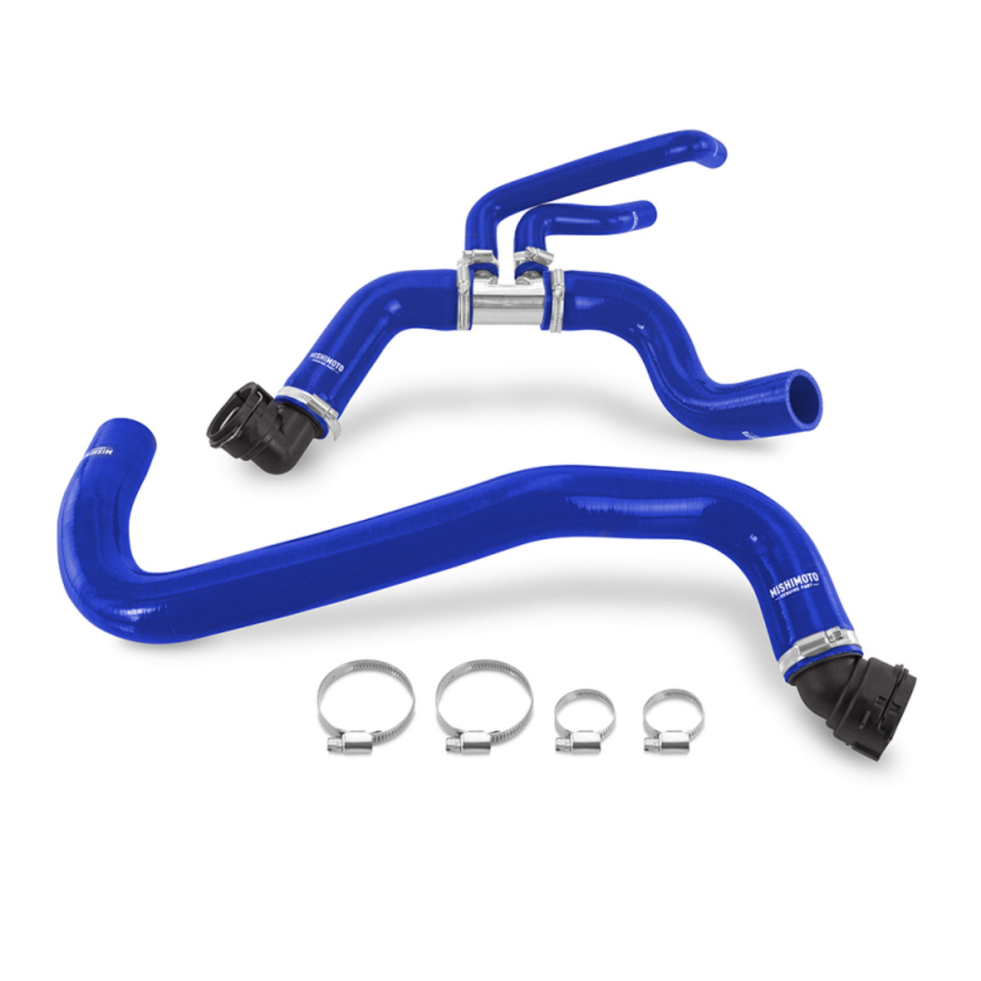 Picture of Mishimoto 11-14 Ford F-150 5-0L V8 Radiator Hose Kit - Blue