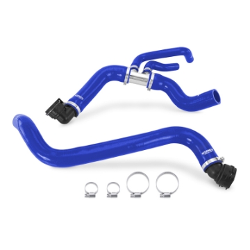 Picture of Mishimoto 15-17 Ford F-150 5-0L V8 Radiator Hose Kit - Blue