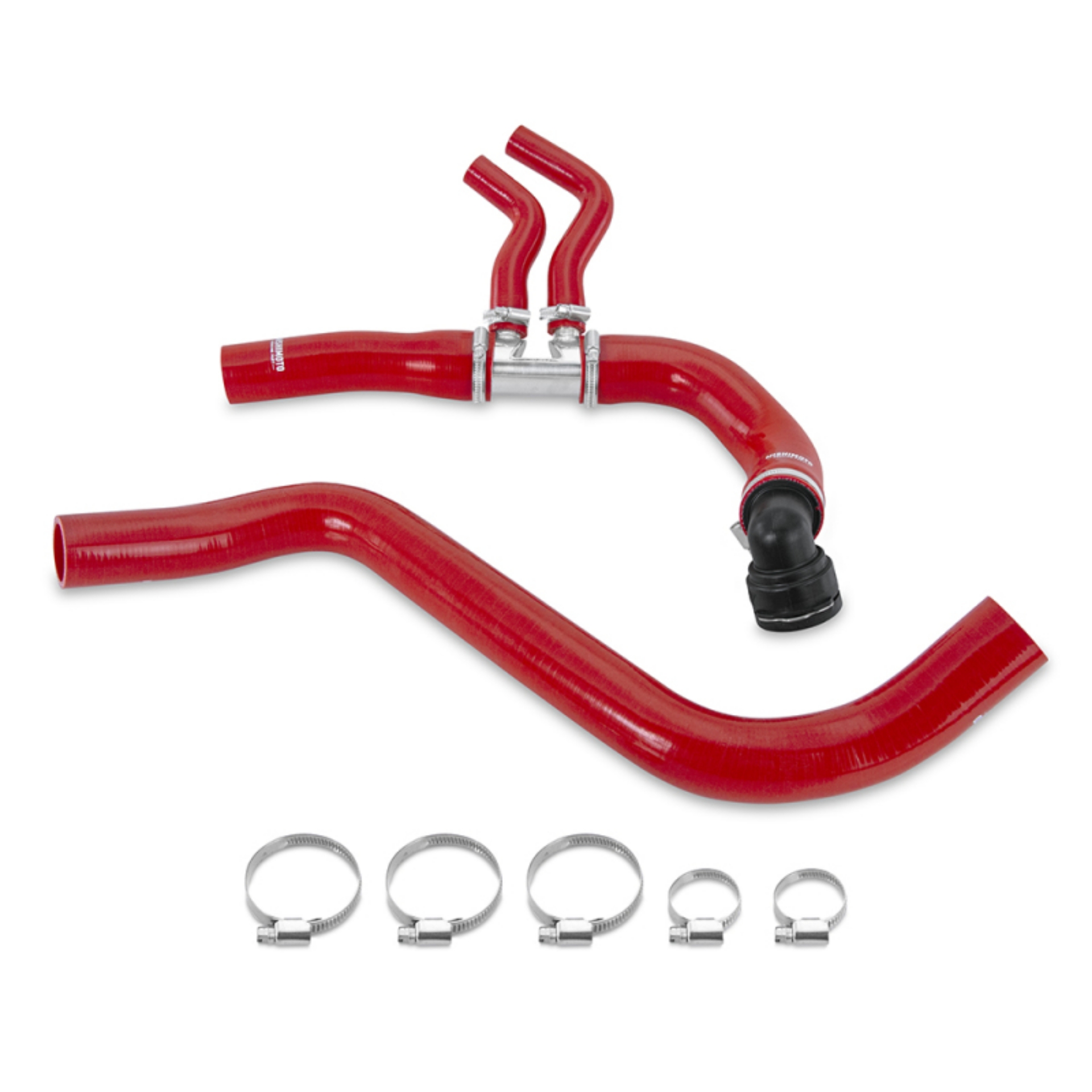 Picture of Mishimoto 15-17 Ford Expedition 3-5L EcoBoost Silicone Radiator Hose Kit - Red